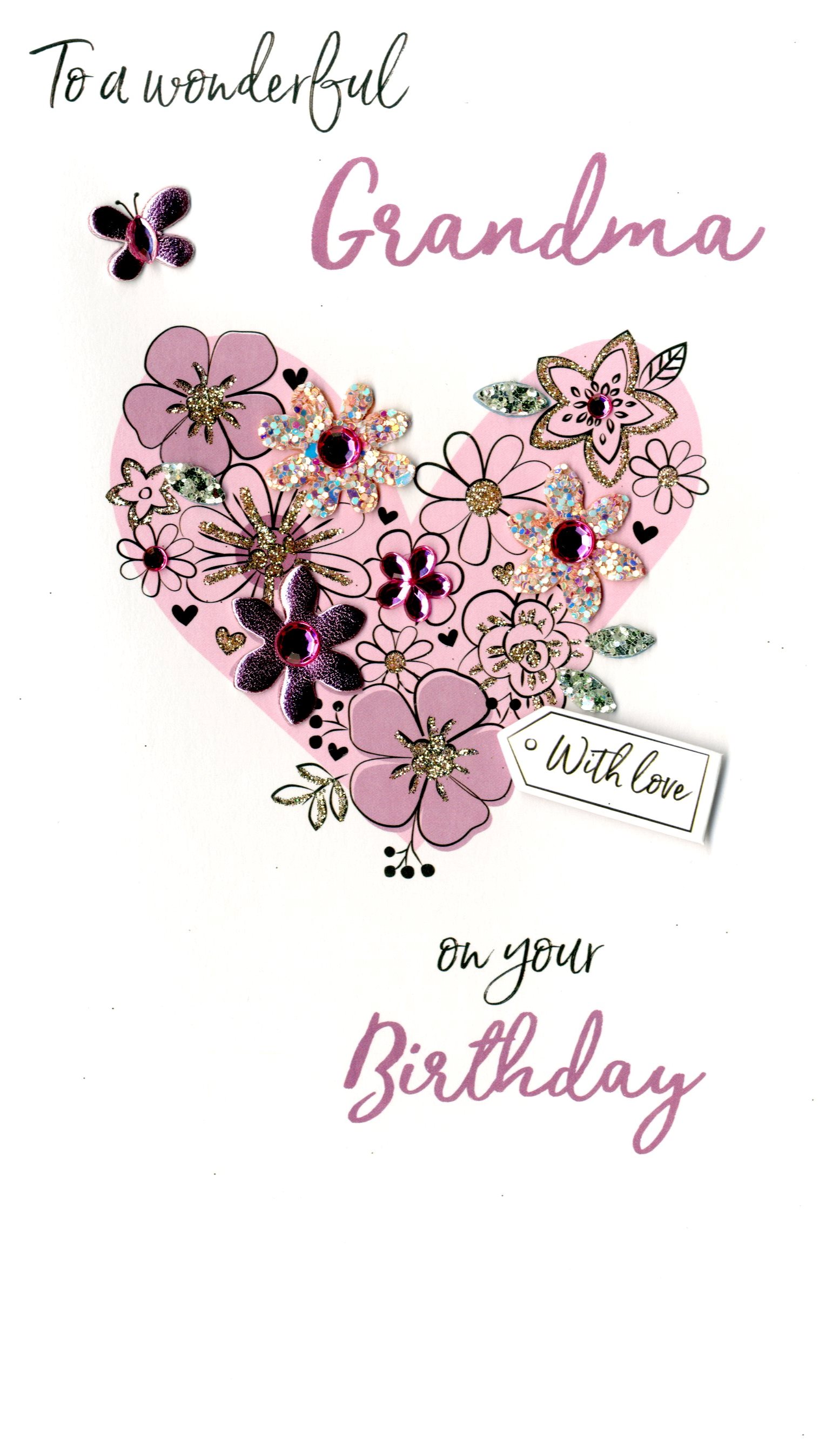 Printable Grandma Birthday Cards