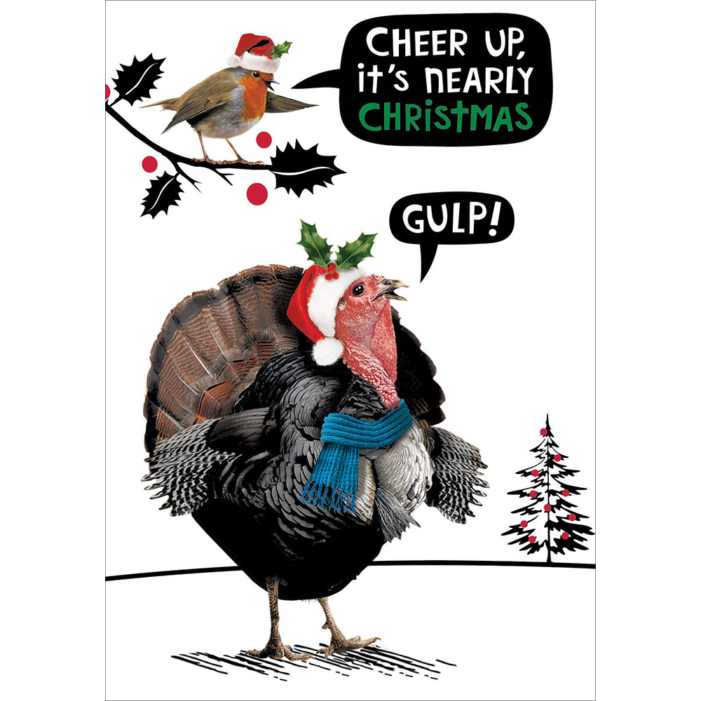 Christmas Shopping Online Funny Crackerjack Christmas Card Animal Humour Cards