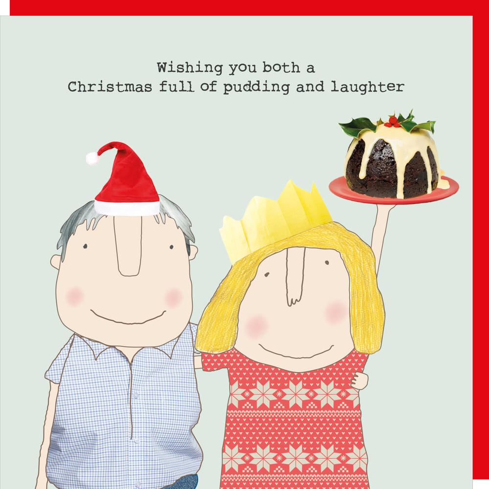 Rosie Made A Thing Wishing You Both Christmas Card Greeting Card | Cards