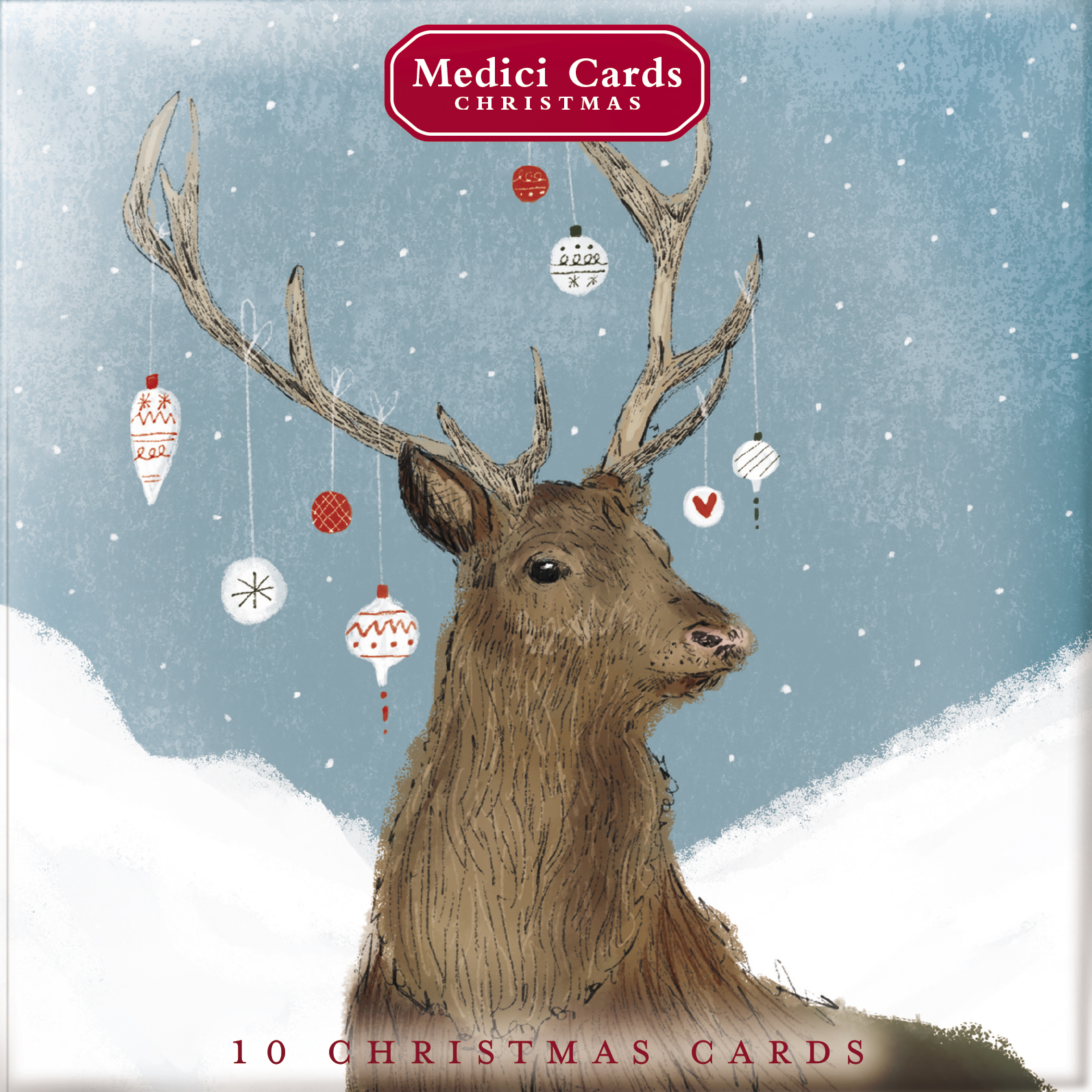 2022 National Wildlife Christmas Cards 2022 Box of 10 Medici Cards Winter Woodland Wildlife Christmas Cards In 2