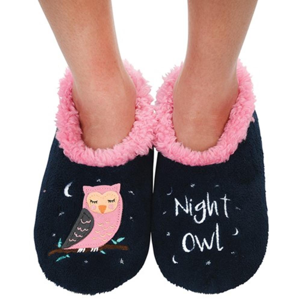 snoozies owl slippers