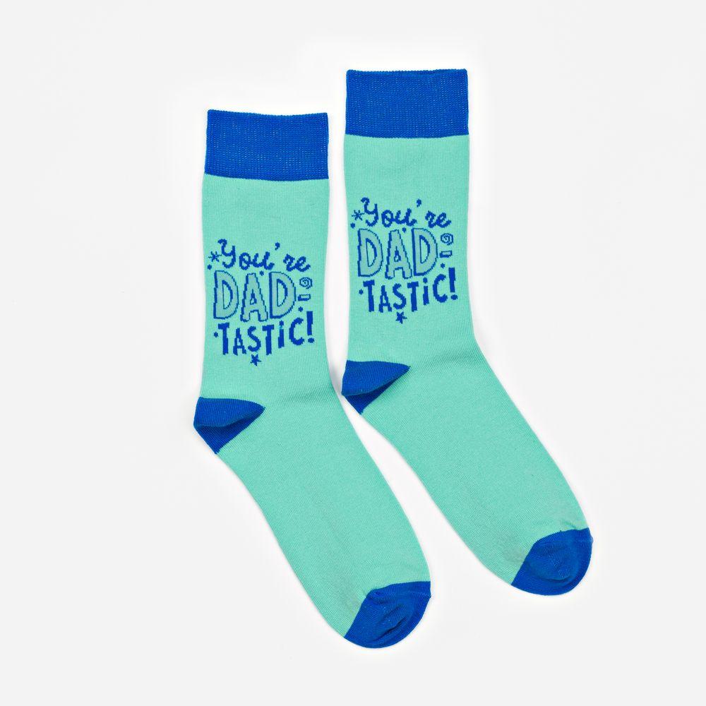 Cheerfull Socks Green You're DadTastic! Mens Socks Gifts
