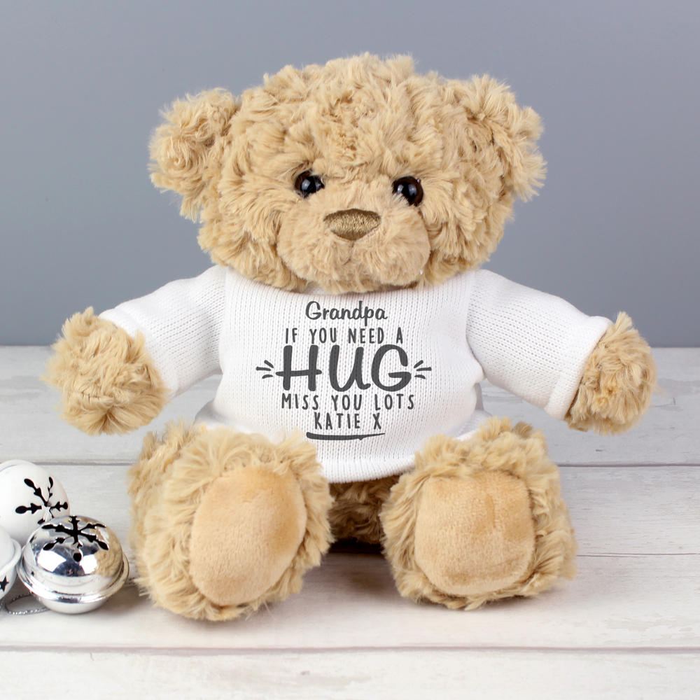 personalised talking bear