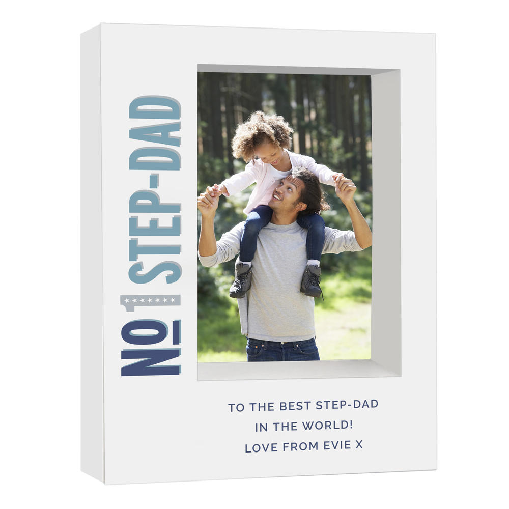 Personalised No.1 5x7 Box Photo Frame Personalise It! Gifts