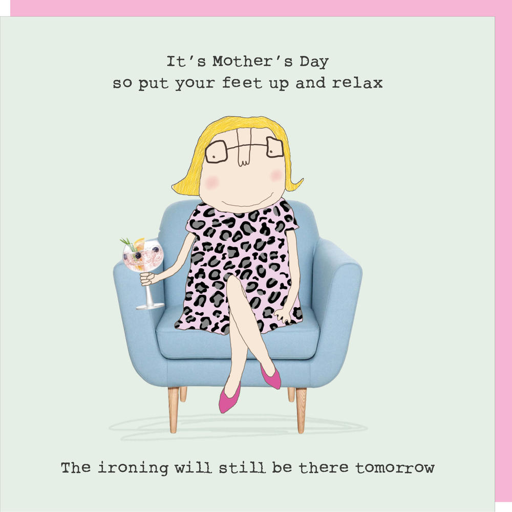 Rosie Made A Thing Mother's Day Put Your Feet Up Card | Cards