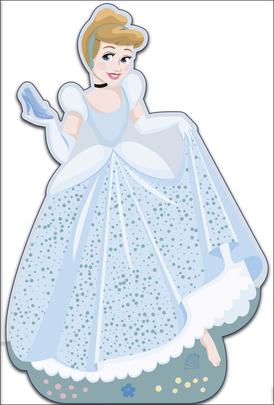 Disney Princess Cinderella Cut Out Birthday Greeting Card | Cards