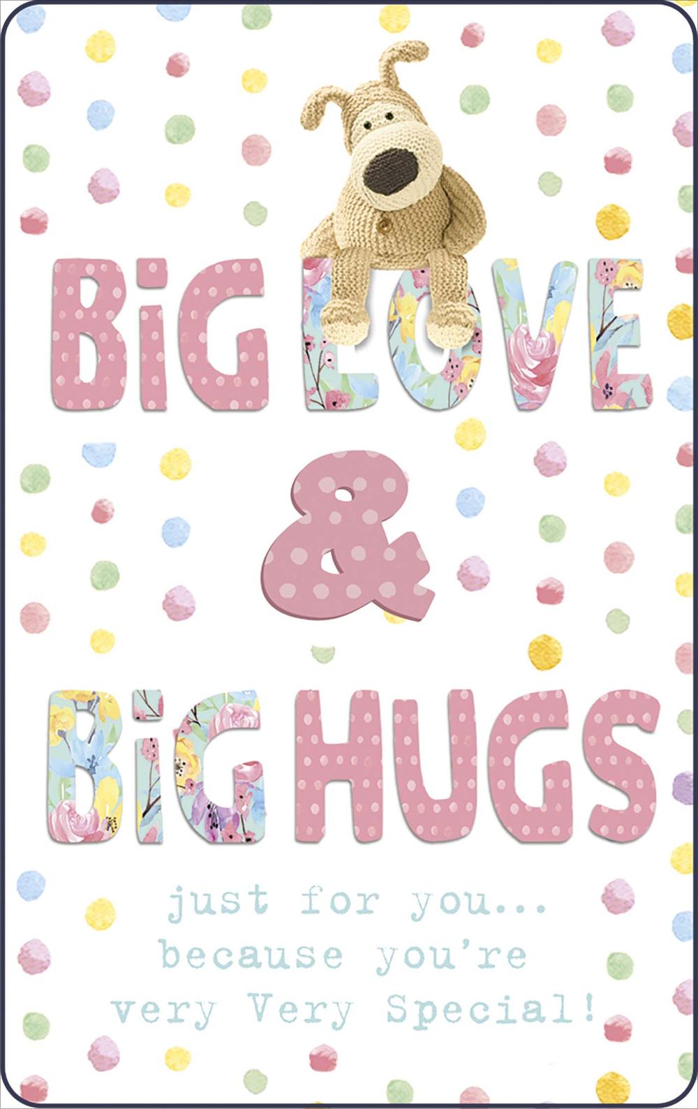 Boofle Big Love Big Hugs Keepsake Credit Card Mini Envelope Small Gift Gifts