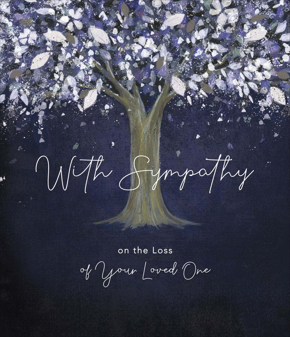 With Sympathy On Your Loss Sympathy Greeting Card | Cards