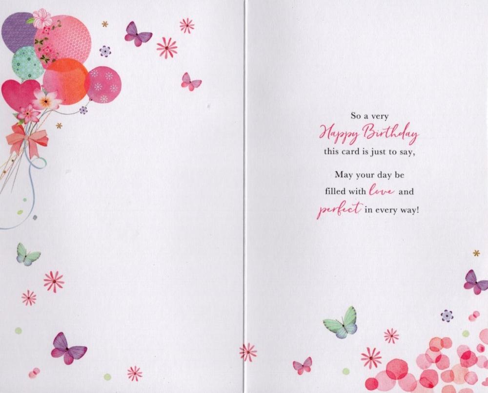 To A Special Sister Embellished Birthday Greeting Card | Cards