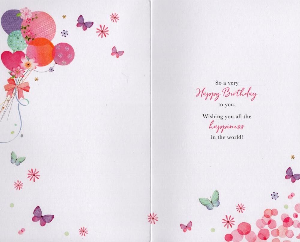 Beautiful Daughter Embellished Birthday Greeting Card | Cards