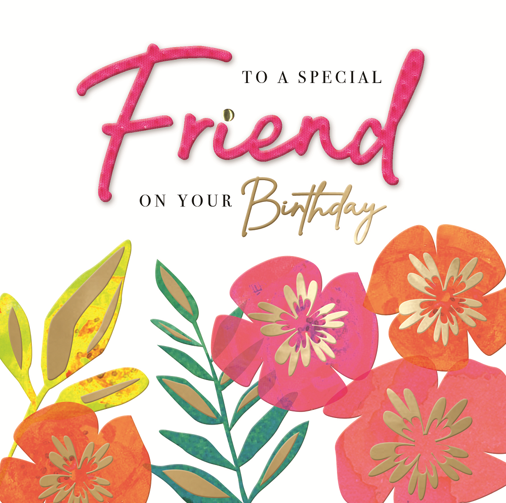 birthday greeting cards for special friend