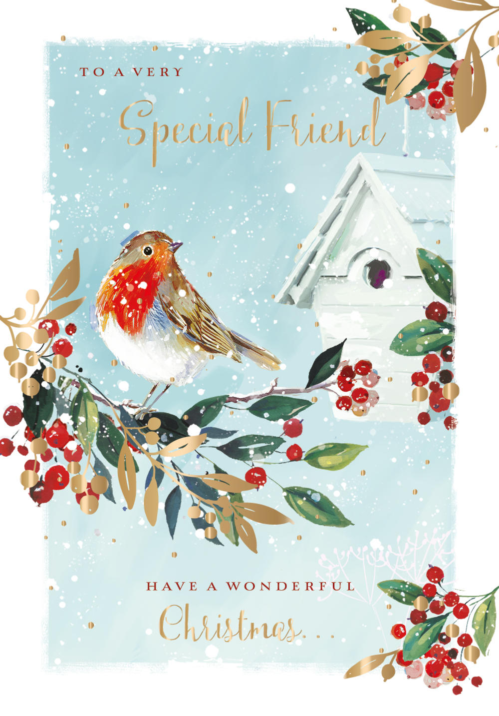 Special friend christmas deals card