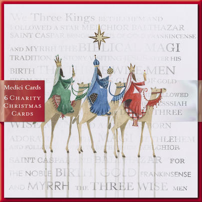 Pack of 6 Twelve Days Of Xmas Charity Christmas Cards | Cards