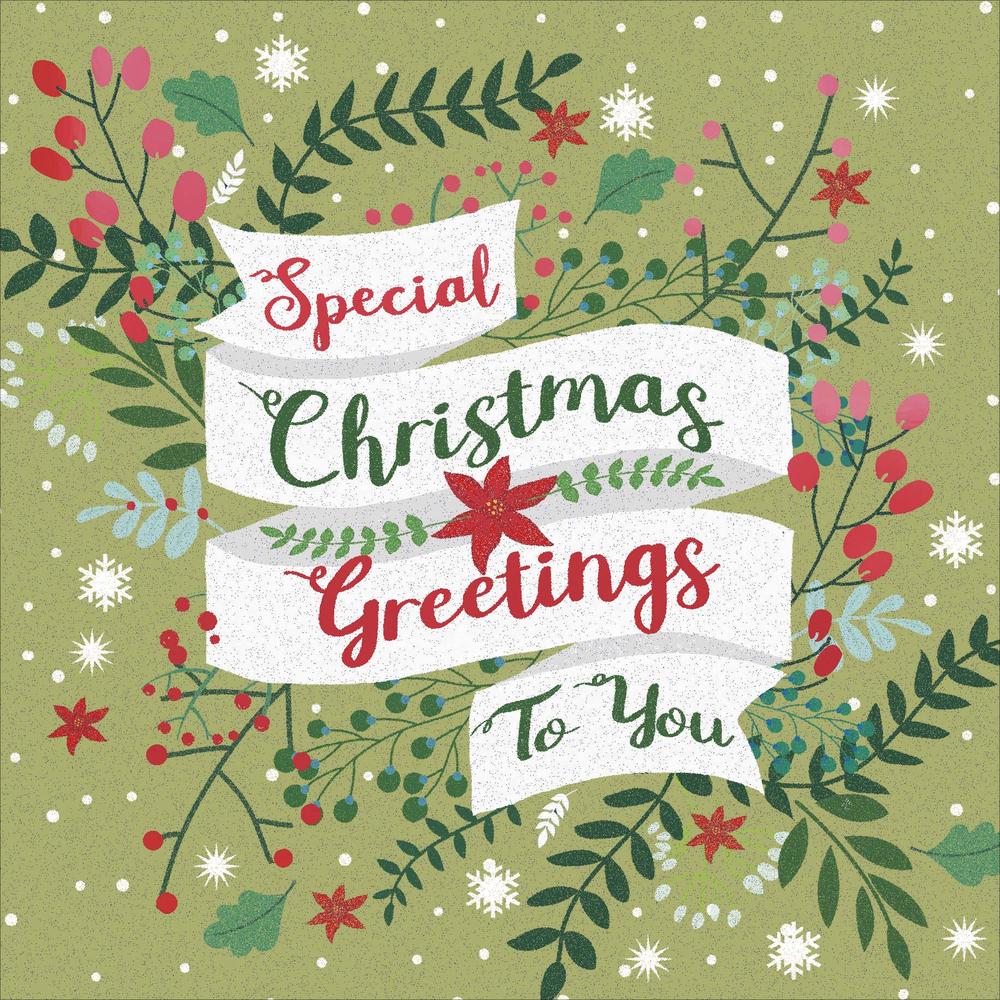 Pack of 8 Greetings To You Alzheimer's Society Charity Christmas Cards ...