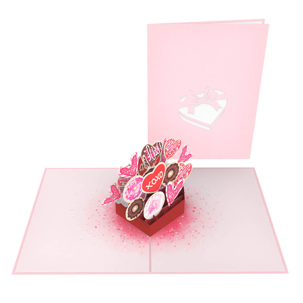 Sweet Hamper Laser Cut Pop Up Card Cards