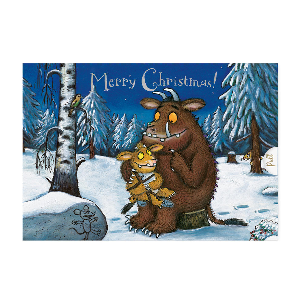 The Gruffalo Music Box Christmas Card Novelty Dancing Musical Cards Cards