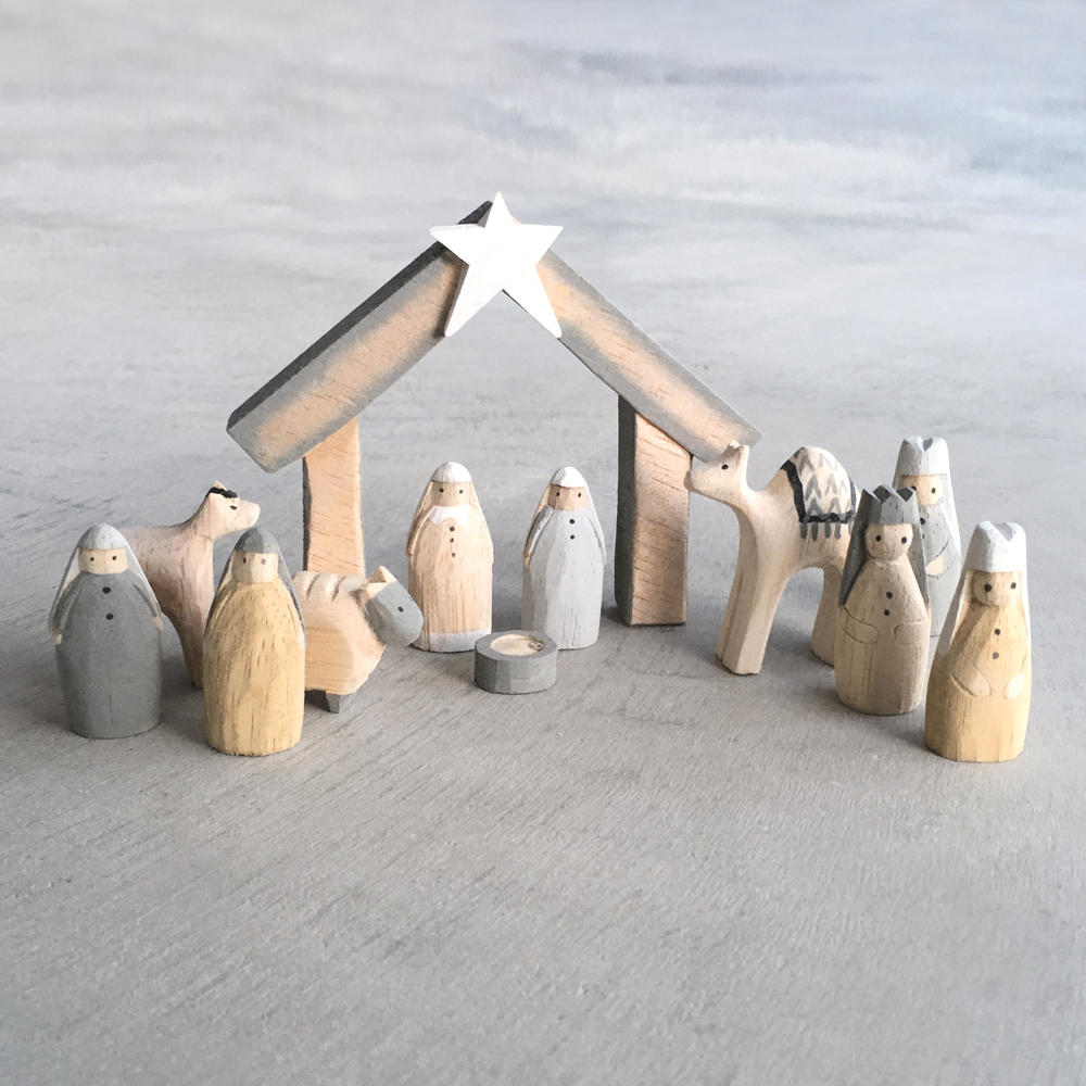 East Of India Little Boxed Christmas Nativity Set Gifts