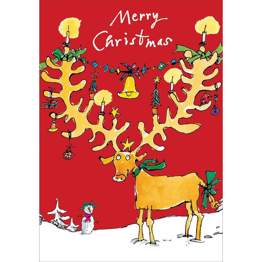 Box of 20 Quentin Blake Assorted Childline Charity Christmas Cards Cards