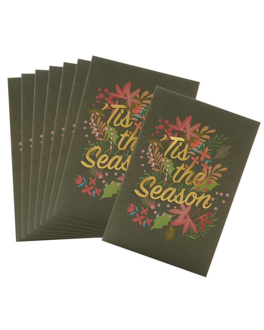 Box of 8 'Tis The Season Alzheimer's Society Charity Christmas Cards