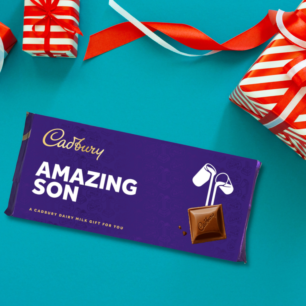 Cadbury Dairy Milk Amazing Son Large 360G Chocolate Bar Gifts