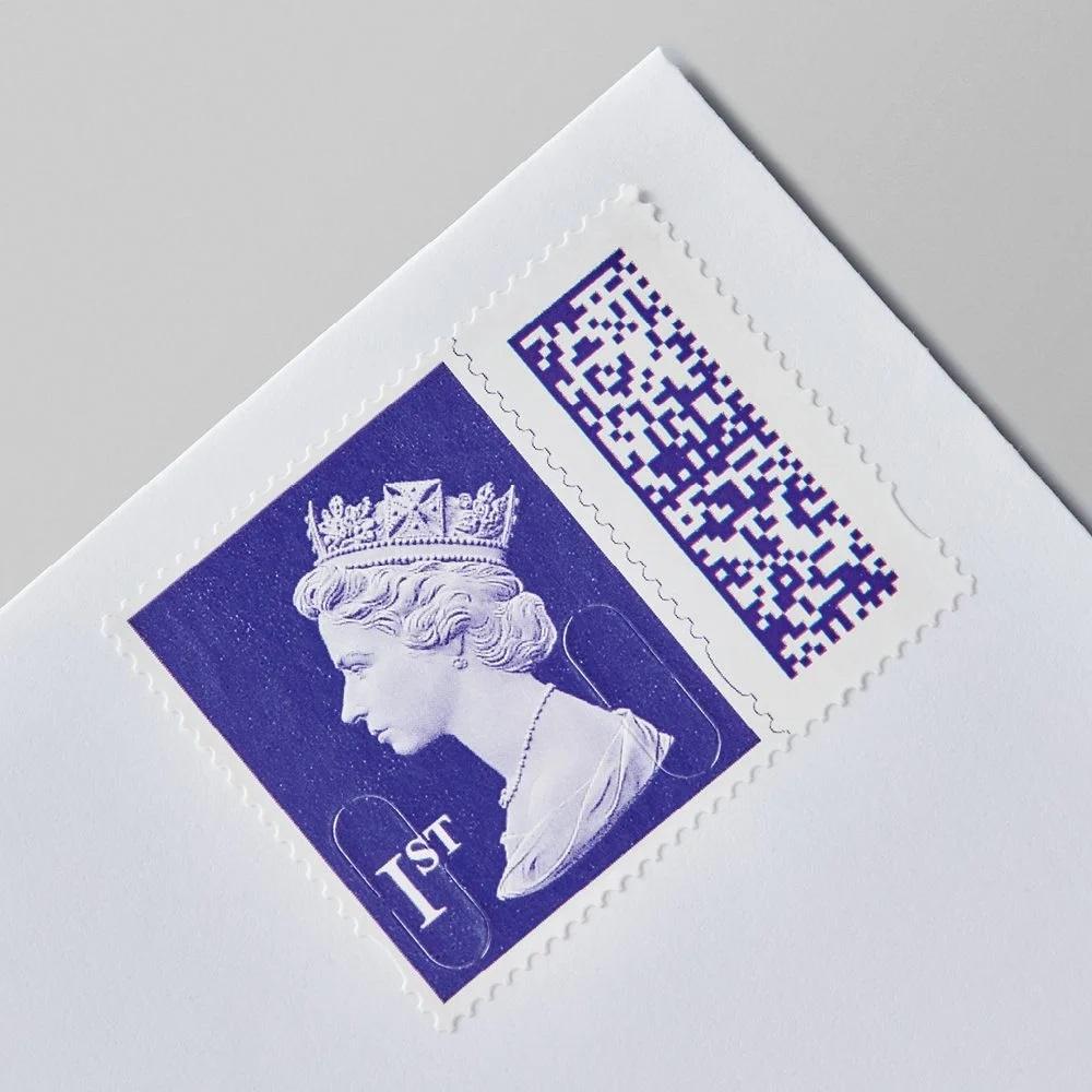 4 x 1st Class Postage Stamps In Book Cards