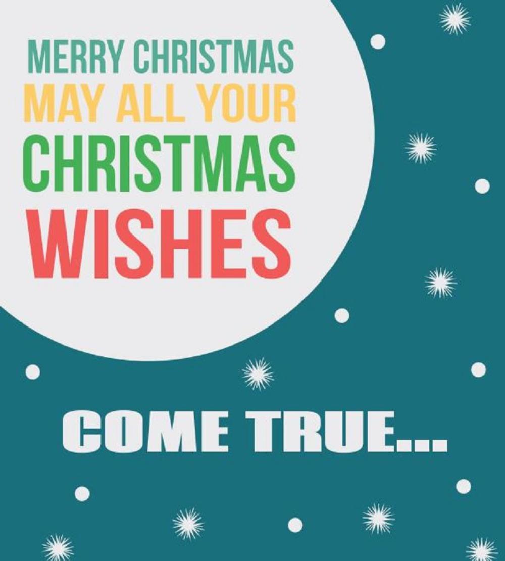 May All Your Christmas Wishes Come True 