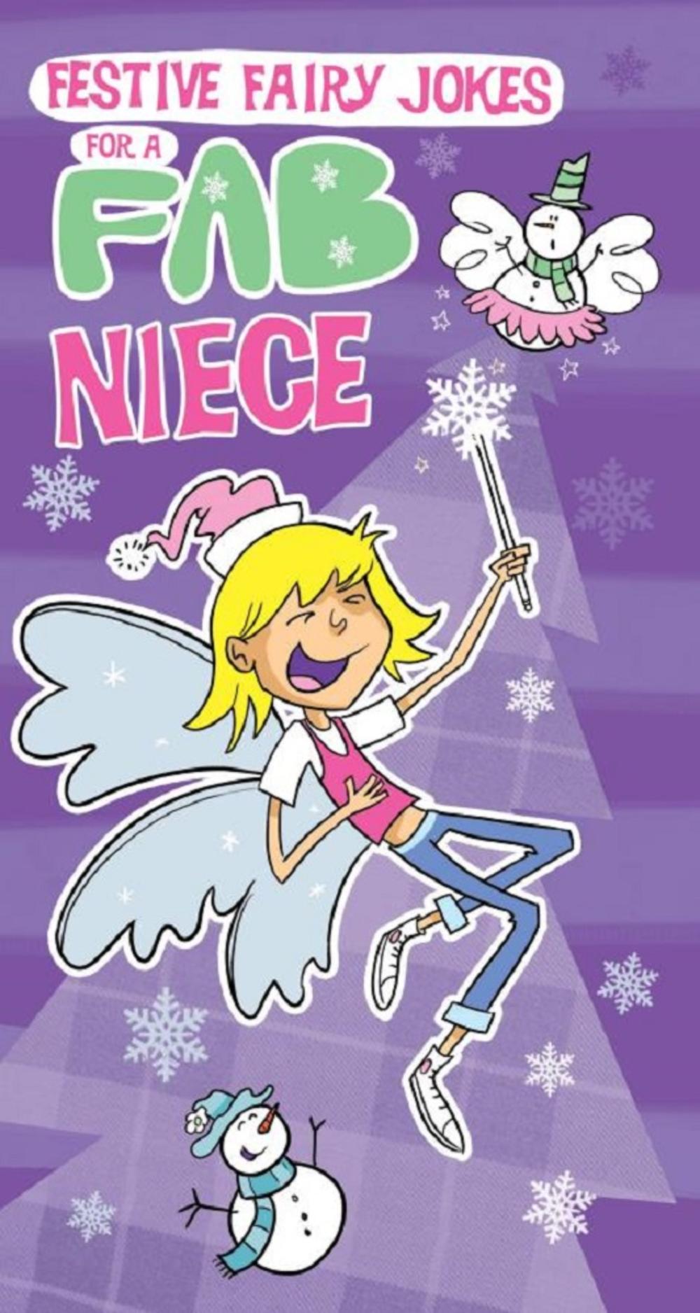 Festive Fairy Jokes For Fab Niece Funny Christmas Card Cards