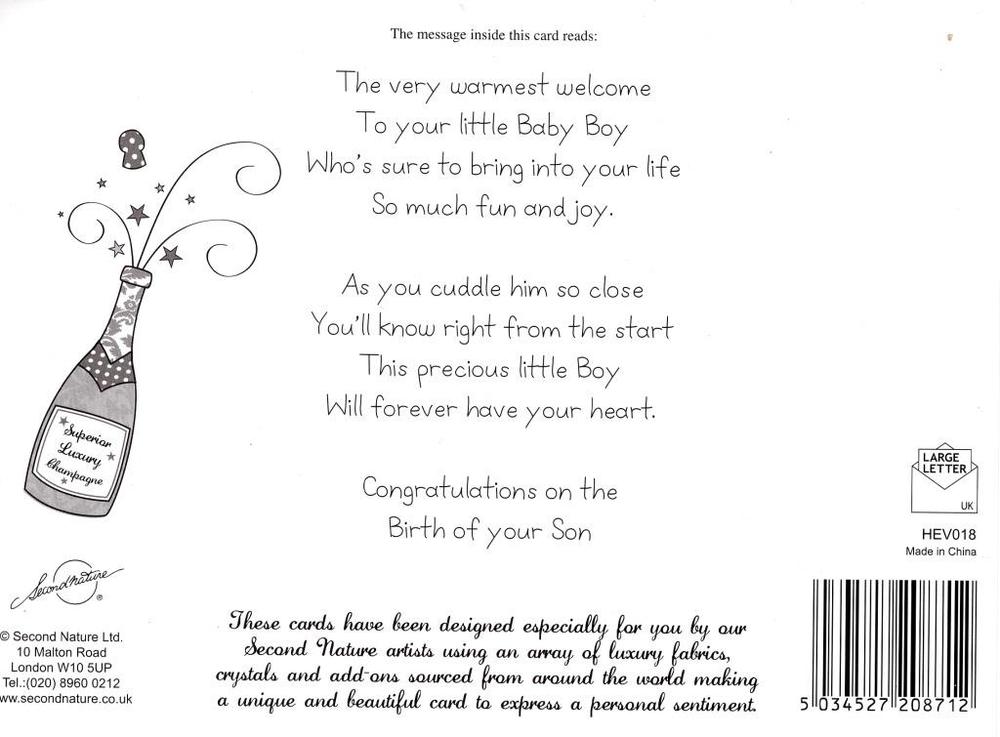 baby boy birthday cards