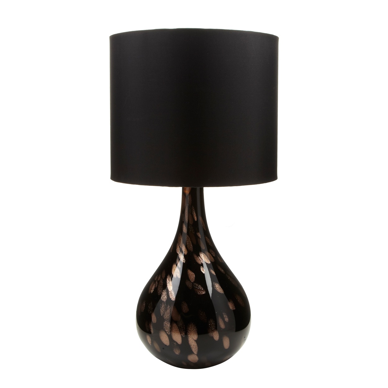 Star By Julien Macdonald Black Glass Glitter Table Lamp Bedside Sentinel Star By Julien Macdonald Black Glass Glitter Table Lamp Bedside Lounge Lighting