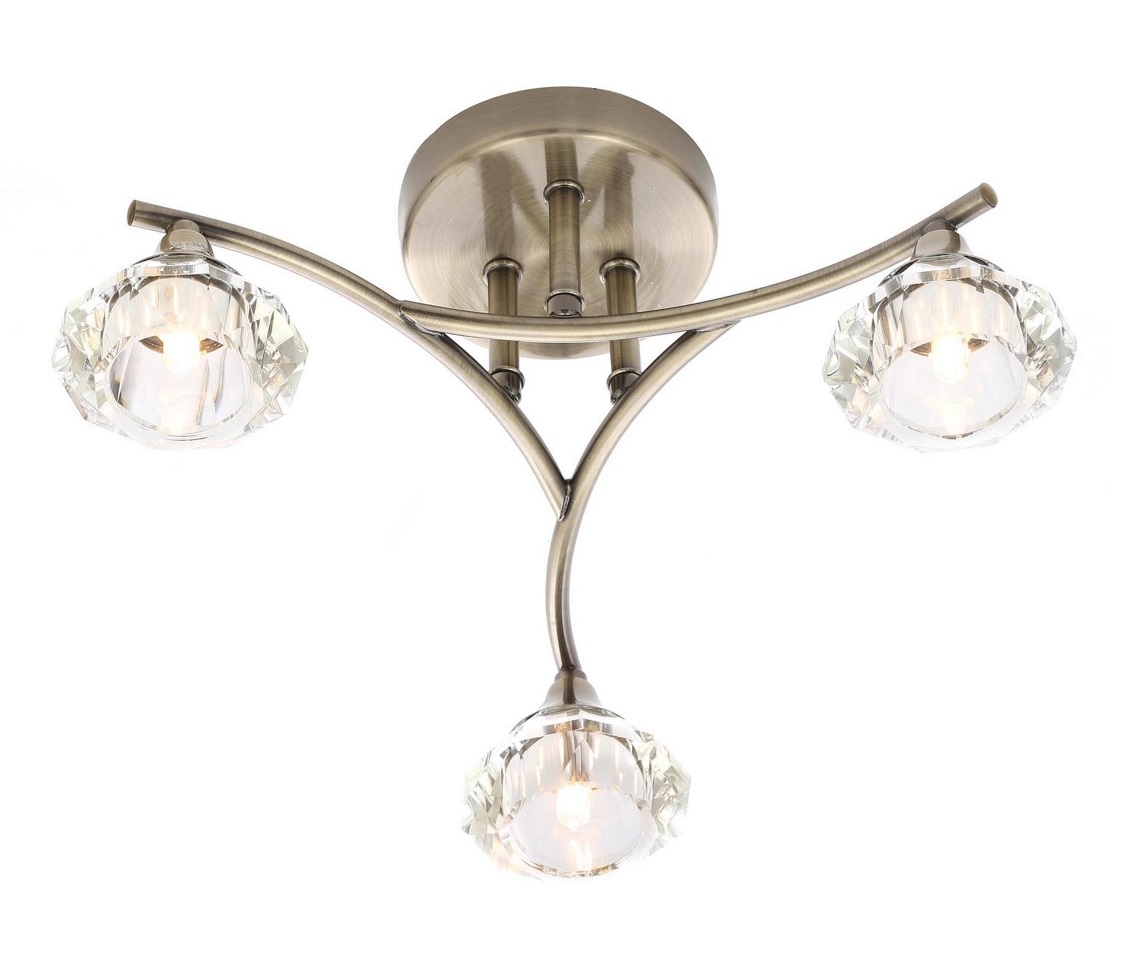 Debenhams Home Collection Julia Flush Ceiling Light Cut Glass Sentinel Debenhams Home Collection Julia Flush Ceiling Light Cut Glass Shades