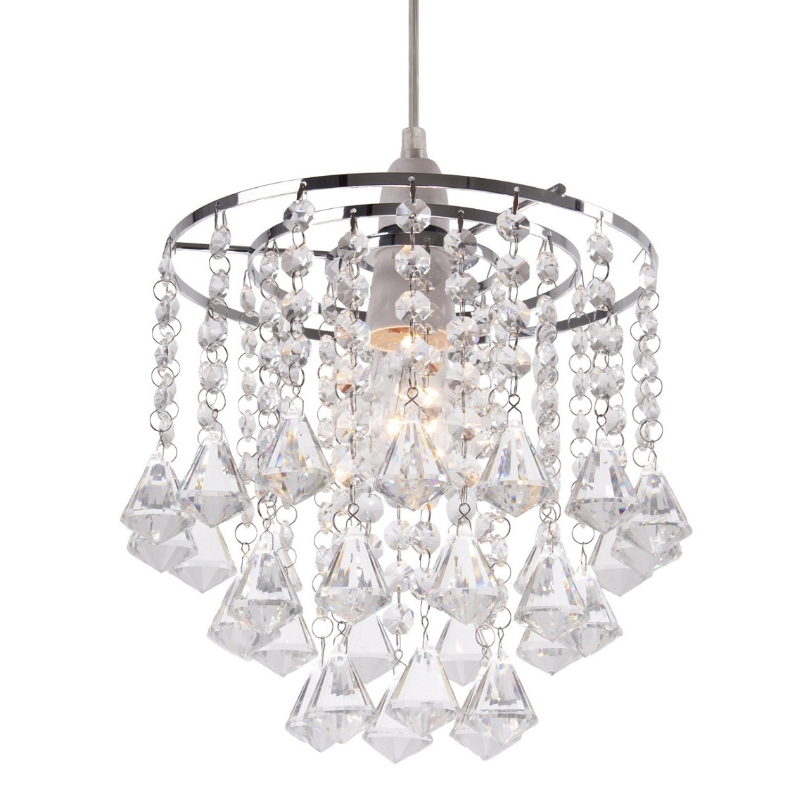 Debenhams Home Collection Fiona Easy Fit Shade Ceiling Light Sentinel Debenhams Home Collection Fiona Easy Fit Shade Ceiling Light Droppers