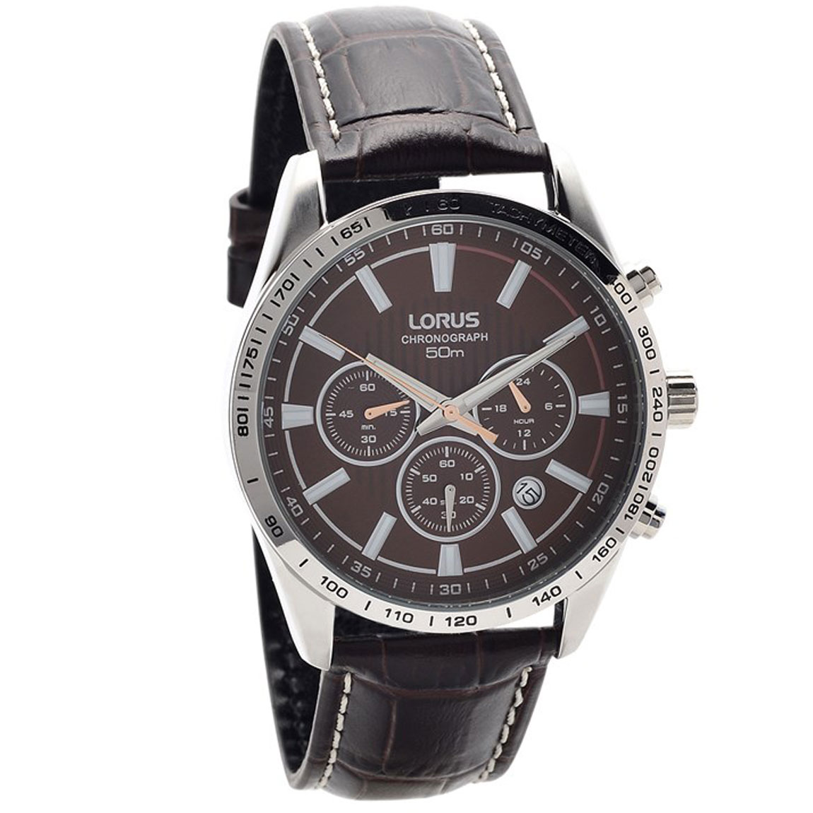 lorus men's chronograph watch