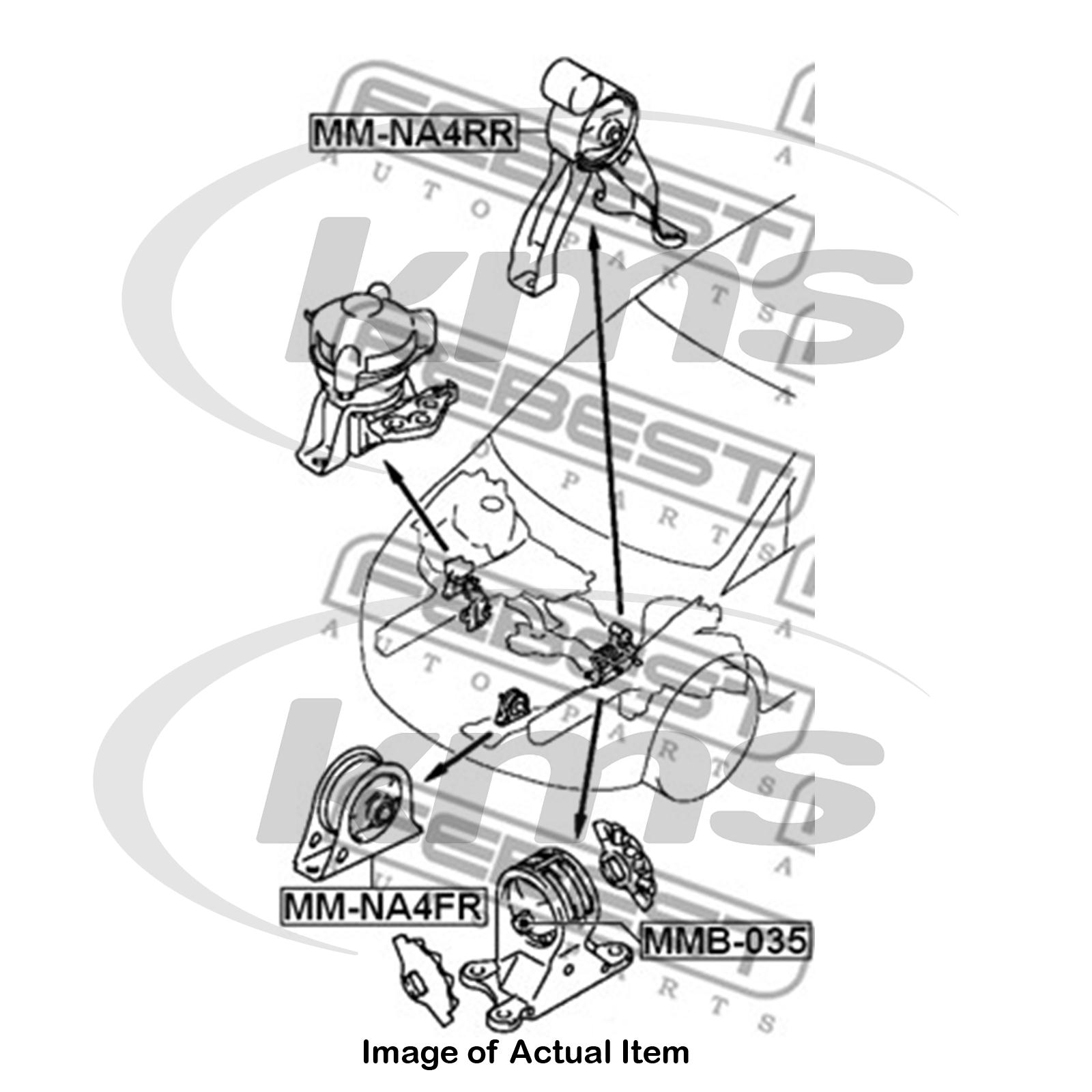 New Genuine FEBEST Engine Mounting MM-EA5ARR Top German Quality