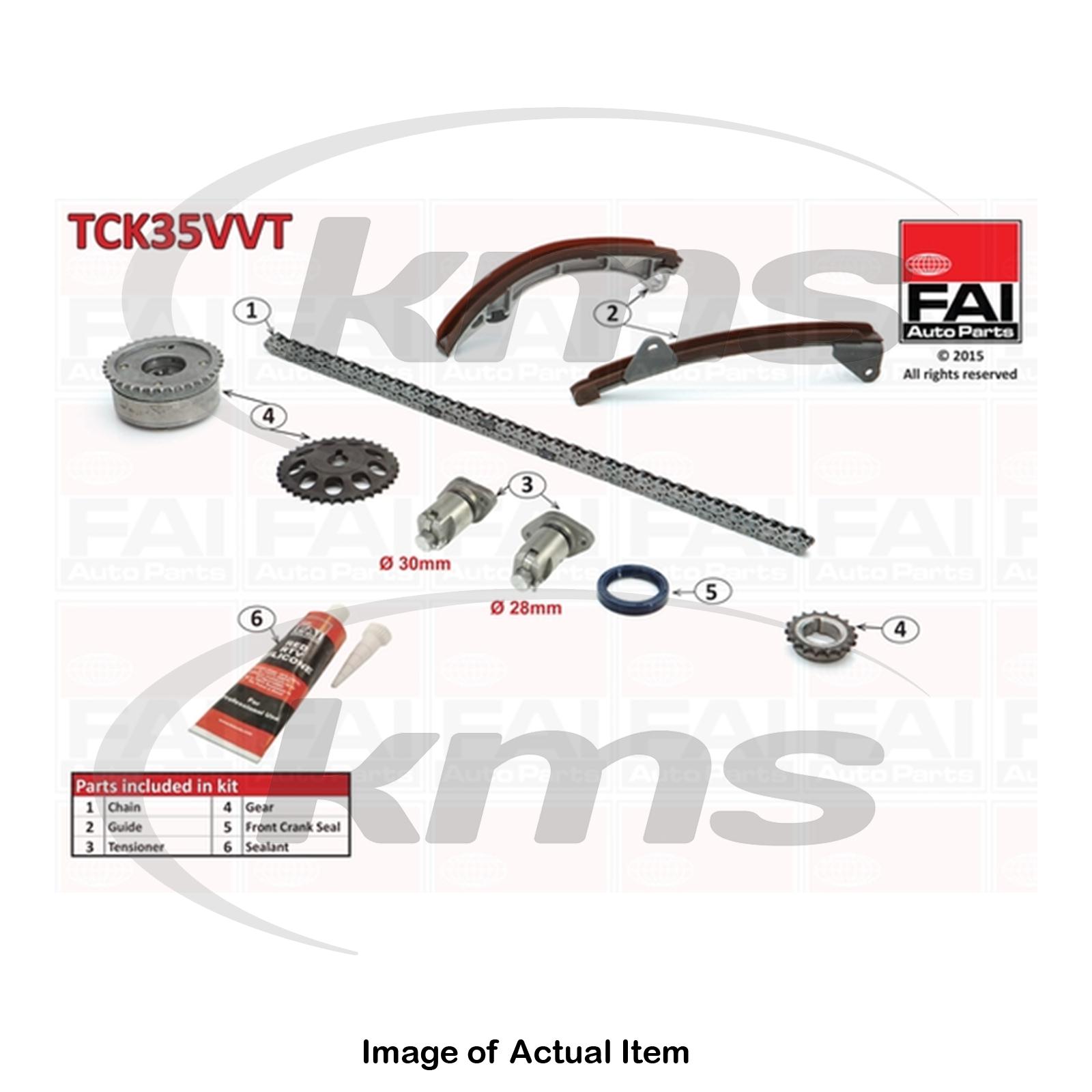Sentinel New Genuine FAI Timing Chain Kit TCK35VVT Top Quality