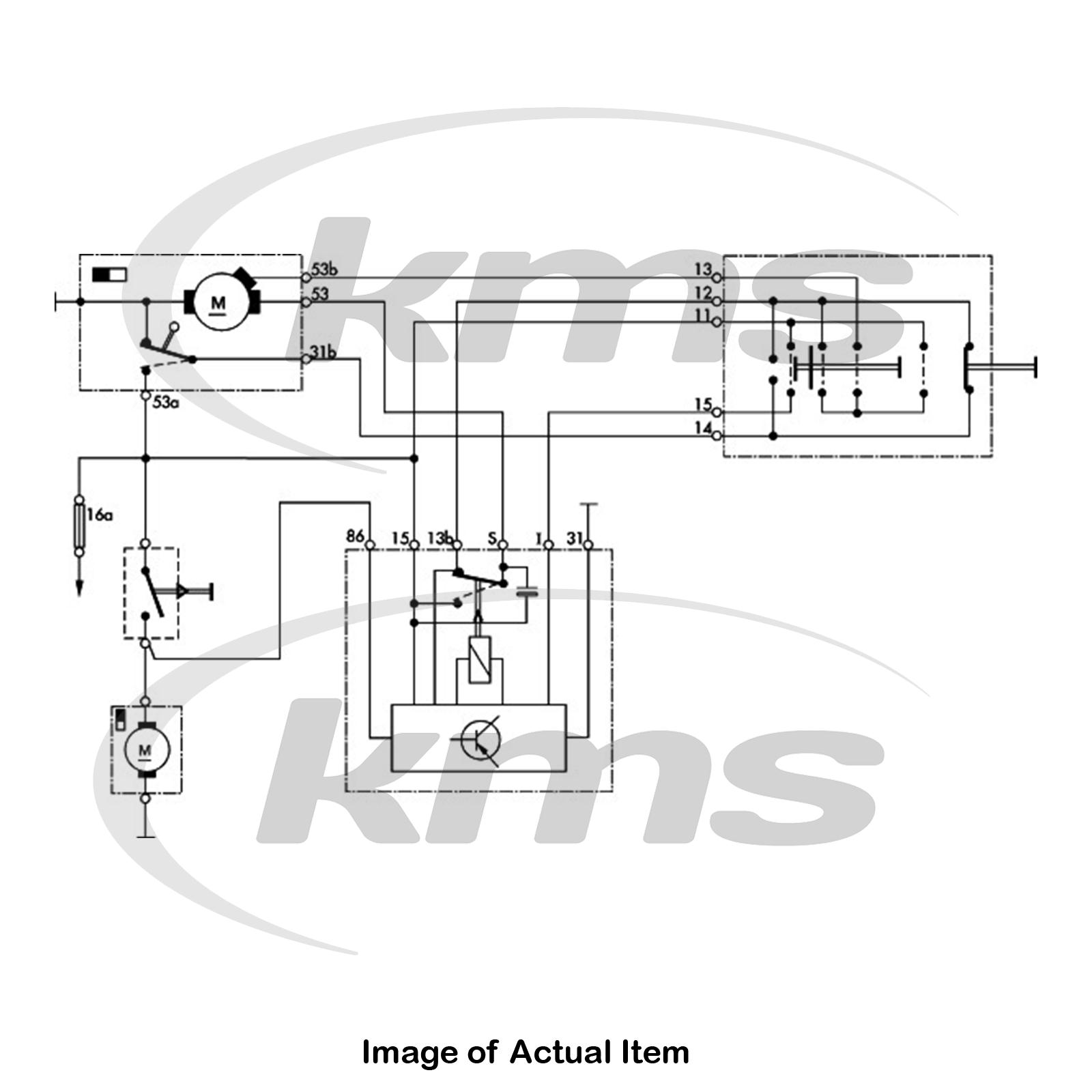 New Genuine HELLA Wipe Wash Interval Relay 5WG 002 450287 Top German
