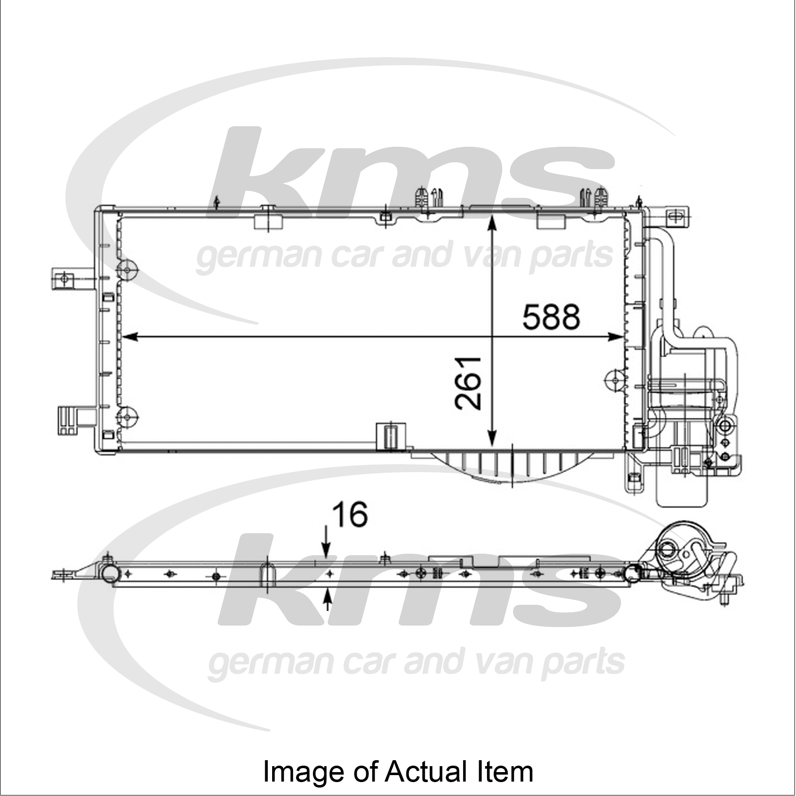 aire acondicionado original hella 8fc 351 036-081 Condensador
