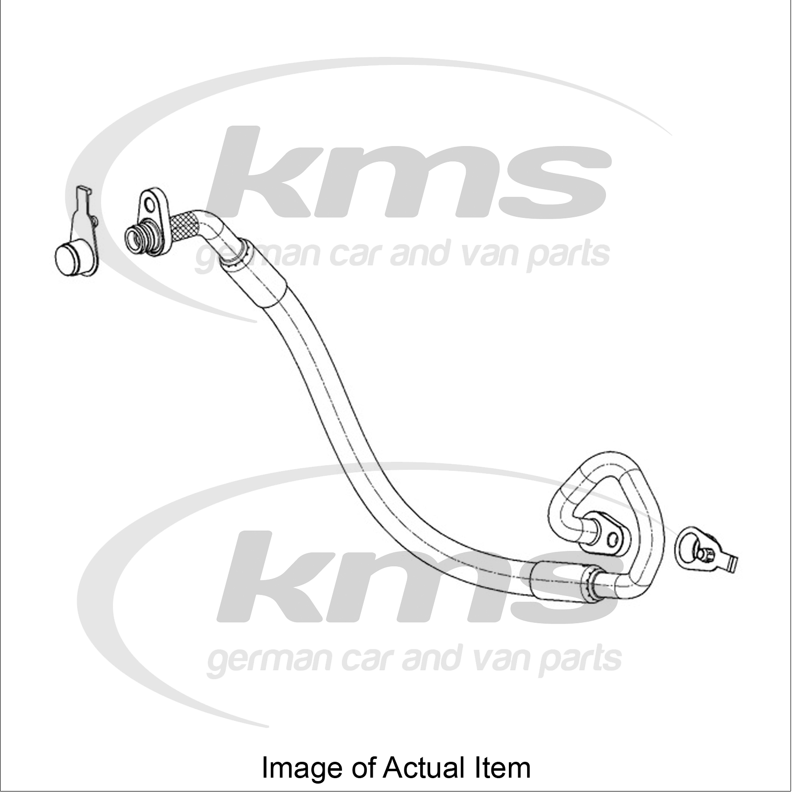 air conditioning 9GS 351 337-771 HELLA High Pressure Line