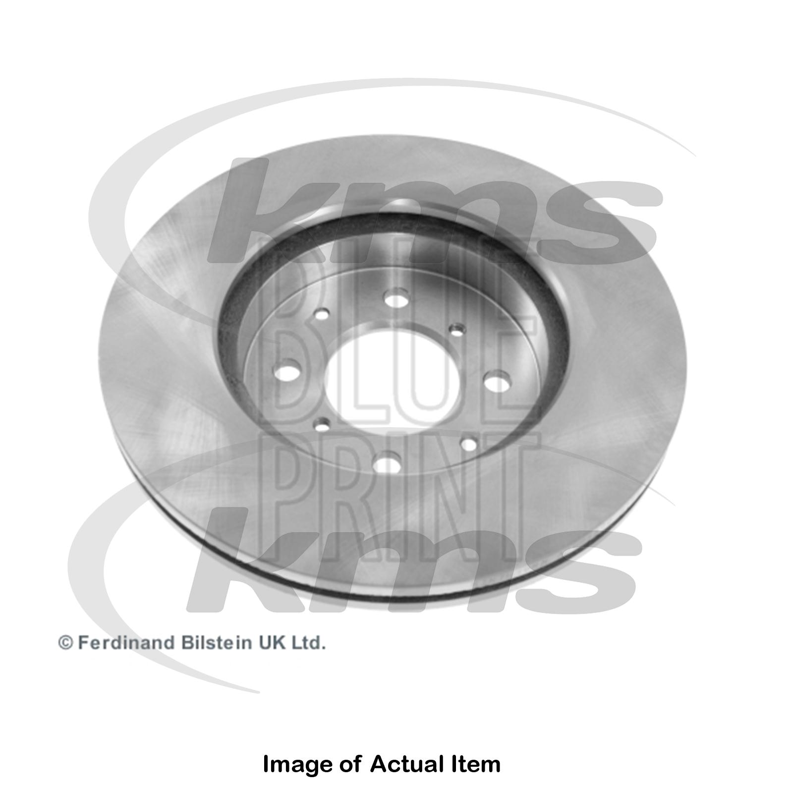 Blue Print ADH24370 Brake Disc Set 2 Brake Disc rear full of Holes 5 No