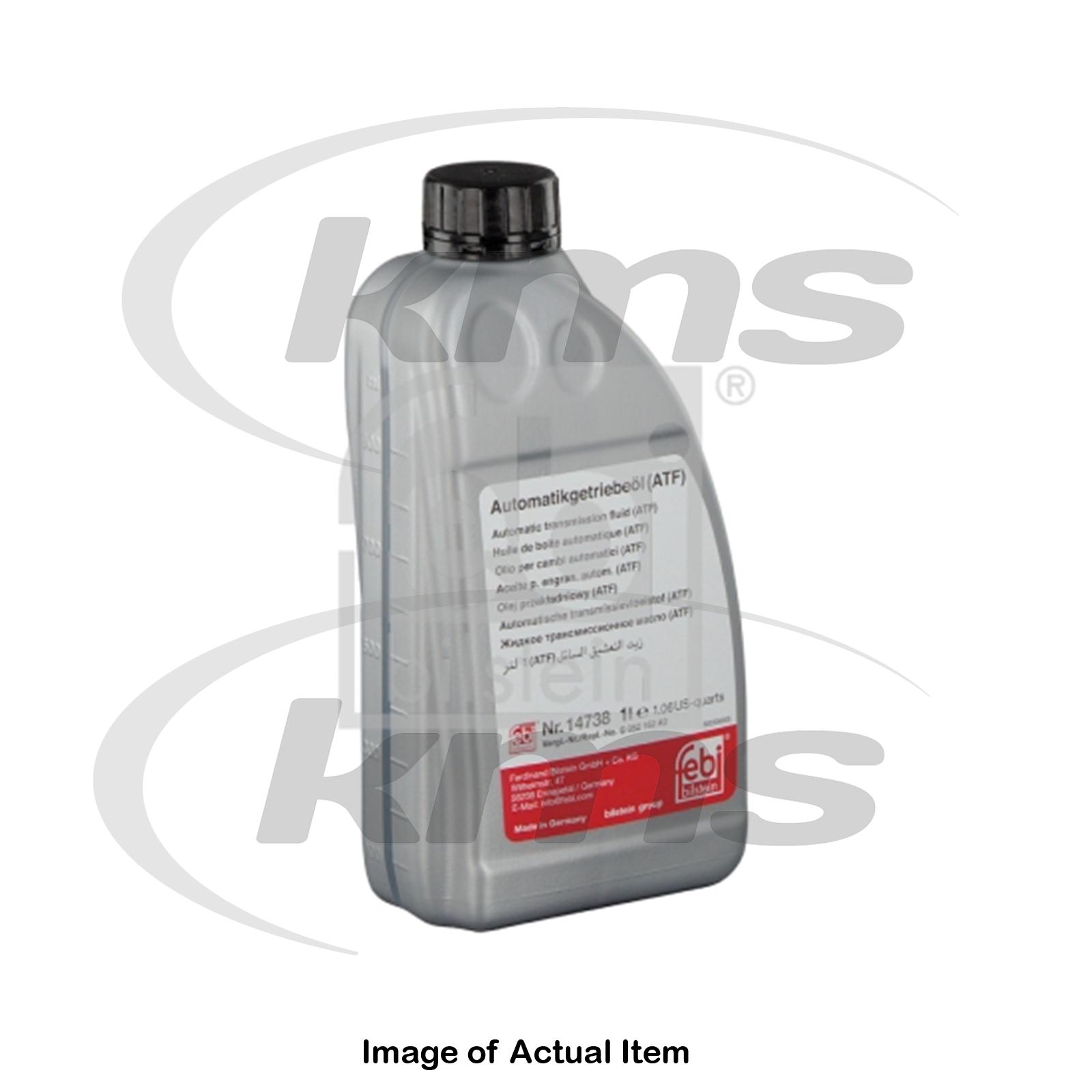 New Genuine Febi Bilstein ATF Automatic Gearbox Transmission Oil 14738