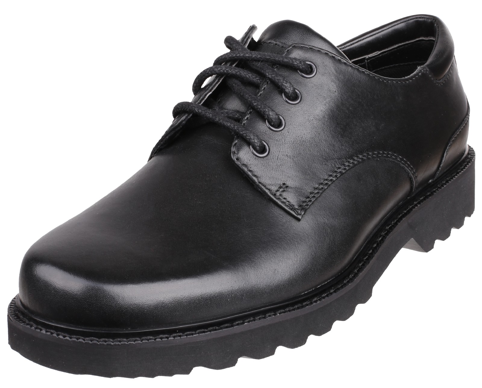 rockport northfield black waterproof lace up casual shoes
