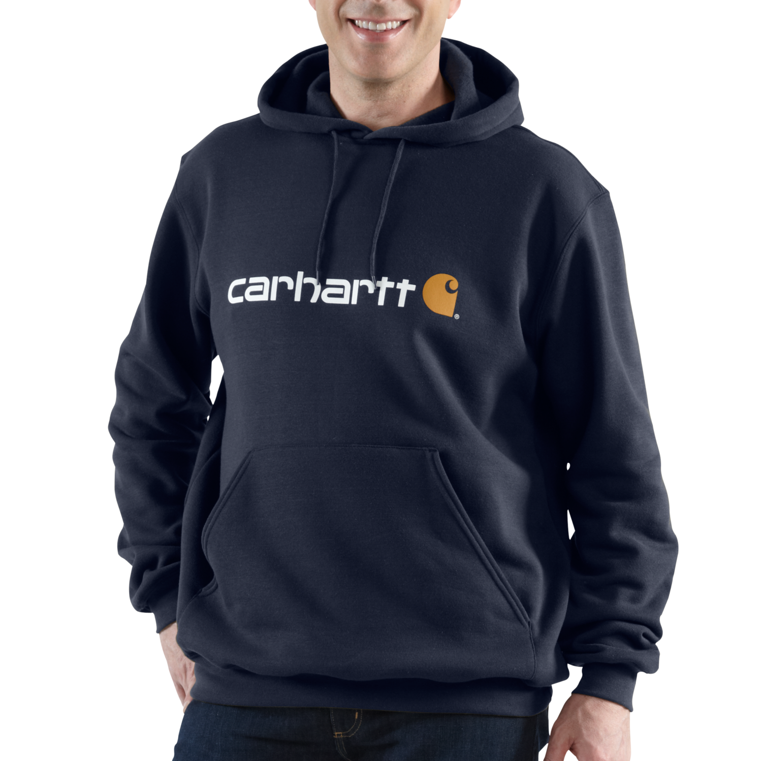 Carhartt 100074 Loose Fit Medweight Logo Graphic Sweatshirt - Picture 18 of 36