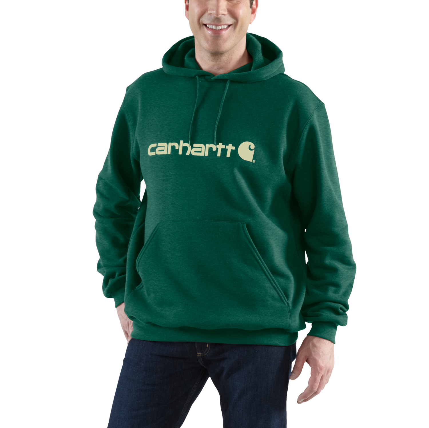 Carhartt 100074 Loose Fit Medweight Logo Graphic Sweatshirt - Picture 20 of 36