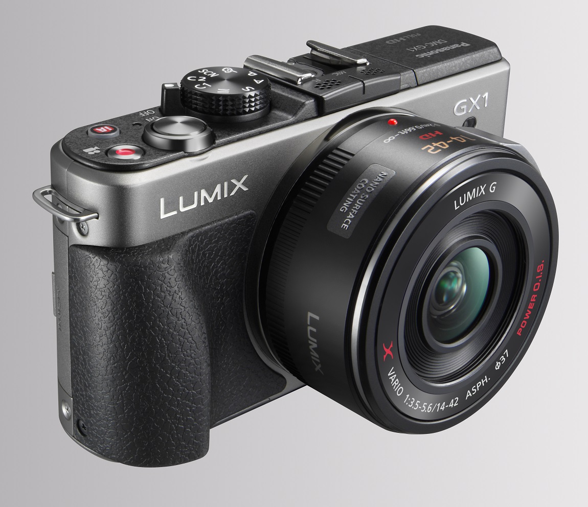 Sentinel Panasonic DMC-GX1XEB-S Micro System Camera 16MP Full HD H-PS14042E-