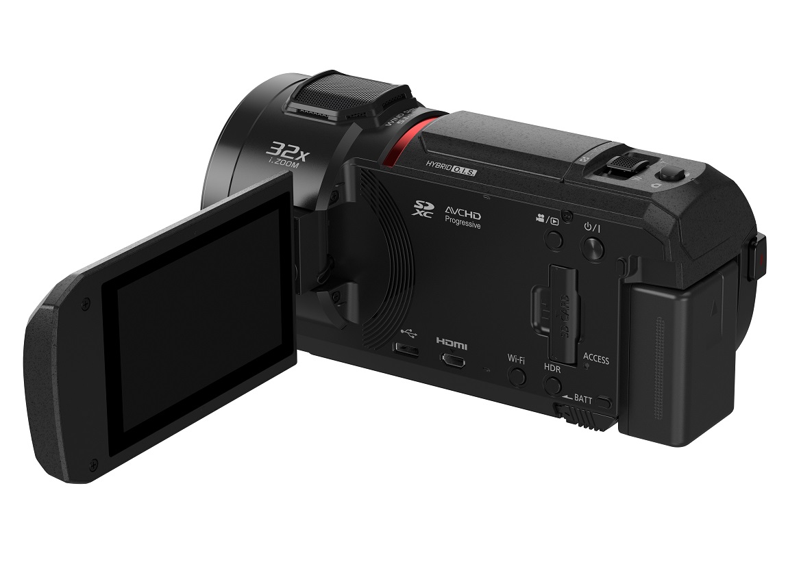 Sentinel Panasonic HC-VX1EB-K 4K Ultra HD Video Camcorder 24x Optical Zoom  Black