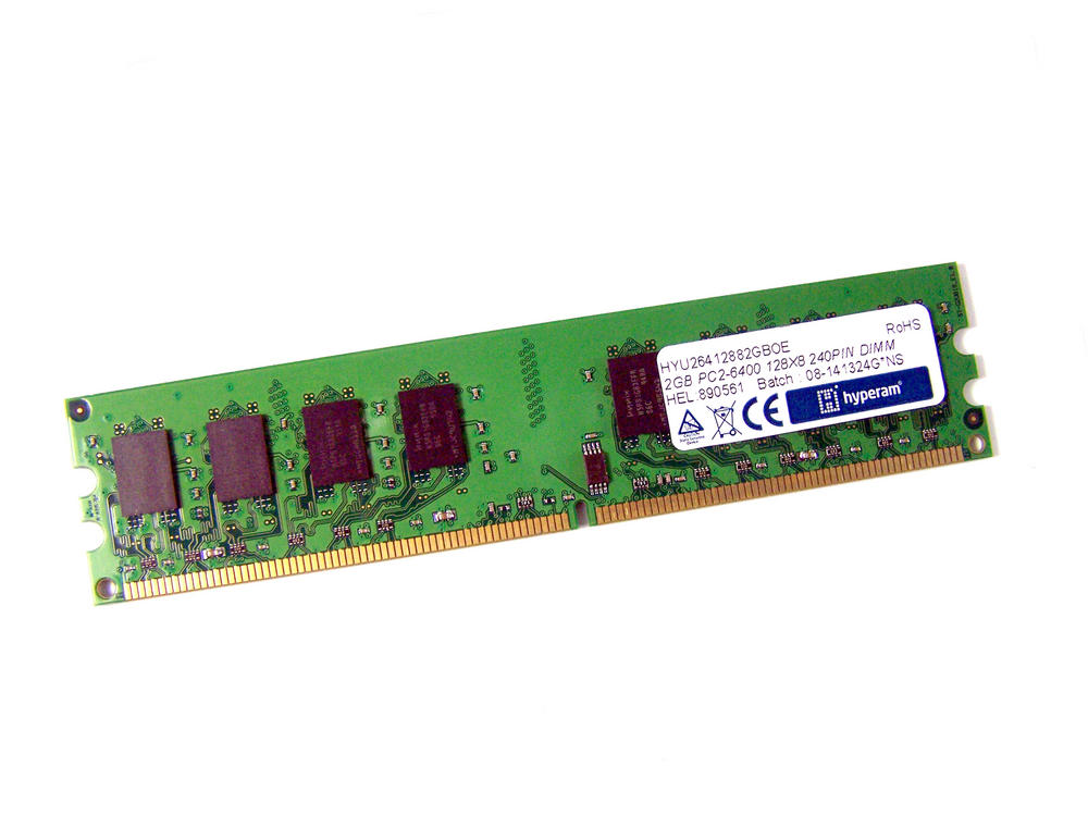 Hyperam Hyu26412882gboe 2gb Ddr2 Pc2 6400u 800mhz Dimm 240 Pin Memory Module 2gb Team Spares