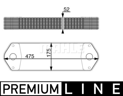 MAHLE Truck/Bus Oil cooler CLC11000P