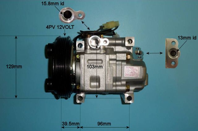 Aircon Compressor Genuine OE PANASONIC – AutoAir 14-0031