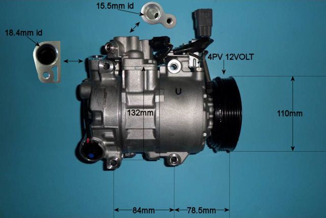 Aircon Compressor Genuine OE DENSO – AutoAir 14-0192
