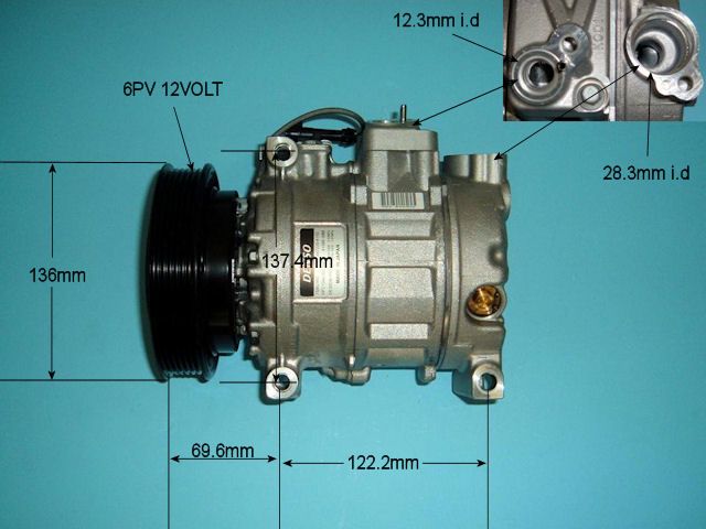Aircon Compressor Genuine OE DENSO – AutoAir 14-0331
