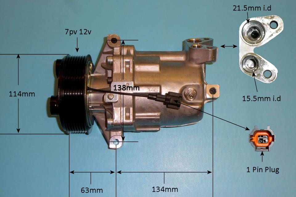 Aircon Compressor Aftermarket Quality – AutoAir 14-1470P